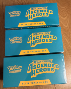 Pokemon Ascended Heroes Pokemon Center Elite Trainer Box ETB x 3 - Image 2
