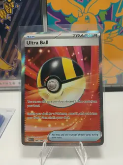 Ultra Ball 264/217 Ultra Rare Full Art - Pokemon TCG Ascended Heroes - NM - Image 1
