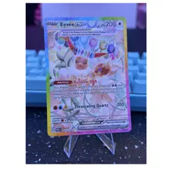 Pokemon Eevee EX Sv: Prismatic Evolutions 167/131 Special Illustration Rare Holo - Image 1