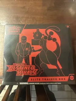 Pokemon Scarlet and Violet: Destined Rivals Elite Trainer Box ETB Sealed - Image 1