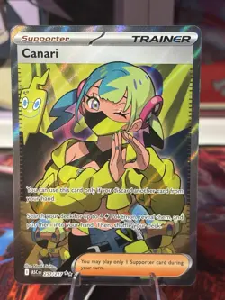 Pokemon 2026 Ascended Hero’s Canari 257/217 Ultra Rare Full Art Near Mint - Image 1
