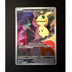 Pokemon Team Rocket's Mimikyu 238/217 ASC Rare Full Art Holo English 2026 - Image 1