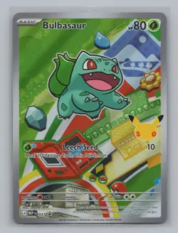 Bulbasaur 037 Mega Evolution Promo Pokemon TCG NM Holo Kanto Starter - Image 1
