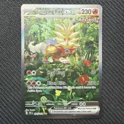 Gouging Fire ex 204/162 SV05: Temporal Forces Holo Pokemon - Image 1