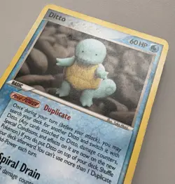 Ditto Squirtle 64/113 Delta Species Pokemon TCG HP - Image 2