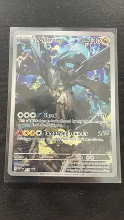 Pokemon TCG N's Zekrom 031/ Holo Foil Rare Promo - Image 1