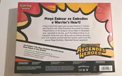Pokemon Mega Evolution Ascended Heroes - Mega Emboar ex Box - Image 2