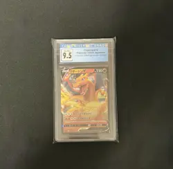 2020 Pokemon Japanese SWSH VMAX Starter Set #1 Charizard V CGC 9.5 GEM MINT - Image 1