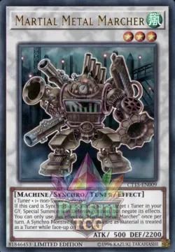 Martial Metal Marcher ultra rare CT15-EN009 Yugioh - Image 1