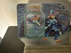 Pokemon Trading Card Game Paldea Partners Quaquaval Ex Tin - Image 1