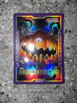 Yugioh Pumpking the King of Grave Ghosts Field Center Foil Token Factory Sealed - Image 3