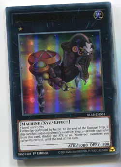 Yu-Gi-Oh! Number 3 Numeron Gate Trini Ultra Rare englisch BLAR-EN024 - Image 1