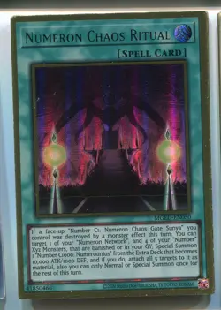 Yu-Gi-Oh! Numeron Chaos Ritual Gold Rare englisch MGED-EN050 - Image 1