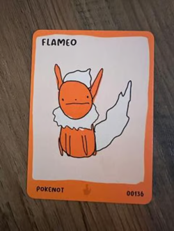 Pokemon parody Pokenots Dysfunctional passholder Flameo - Image 1
