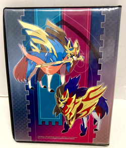 POKEMON SWORD & SHIELD JUMBO CARD BINDER GAME STOP PROMO + 4 JUMBO POKEMON CARDS - Image 2