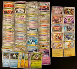 Pokemon TCG Scarlet & Violet 220-Card Lot Pokemon Only 210 C/UC + 10 Holo Rares - Image 1