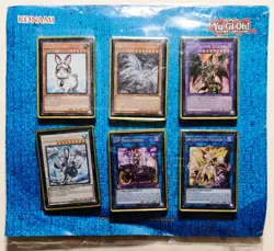 Yu-Gi-Oh! 25th Anniversary Trading Card Pin Set of 6 *NEW* Official Konami 2024 - Image 1