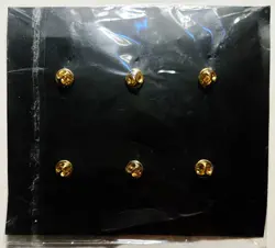 Yu-Gi-Oh! 25th Anniversary Trading Card Pin Set of 6 *NEW* Official Konami 2024 - Image 2