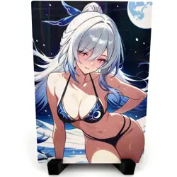 Honkai: Star Rail Jingliu Sexy Anime Waifu Girl Doujin Lewd Goddess Story Card - Image 1