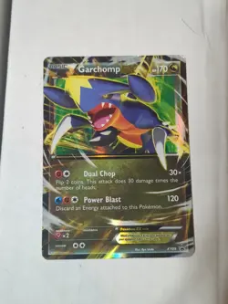 Garchomp EX XY09 Ultra Rare 2014 Black Star Promo Lightly Played Pokemon Card - Image 1