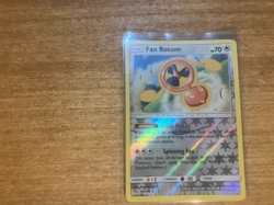 Fan Rotom 110/156 Sun & Moon Ultra Prism Reverse Holo Rare Pokemon Card NM - Image 1