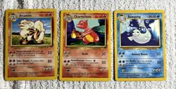 POKEMON Base Set 62 Card Lot 18 TRAINERS 19 UNCOMMONS 25 COMMONS Not Played - Image 5