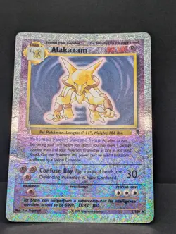 Alakazam 1/110 Legendary Collection Reverse Holo Rare Pokemon TCG Nintendo - Image 3