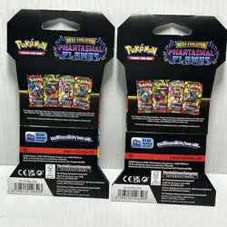 Pokemon Mega Evolution Phantasmal Flames Sleeved Booster Pack - Lot Of 2 - Image 3