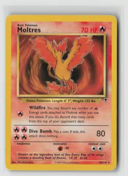 Moltres #30/110 Legendary Collection Pokemon TCG MP - Image 1