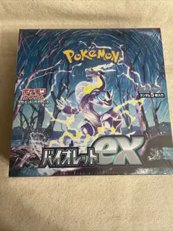 Pokemon Violet Ex Booster Box Japanese SEALED (USA seller) - Image 1