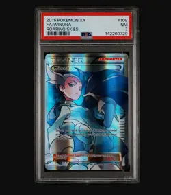 2015 Pokemon XY Roaring Skies Full Art Winona #108 PSA 7 NRMT - Image 1