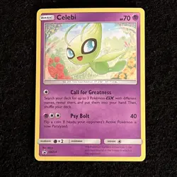 Pokemon CELEBI SM224 (Holo Promo) Sun & Moon - NM/Near Mint - Image 1