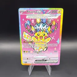 Pokemon TCG Pikachu ex 277/217 Ascended Heroes Special Illustration Rare NM SIR - Image 1