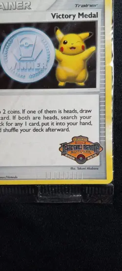 {Sealed!!} Pokemon Card Victory Medal Battle Road Autumn 2009 Promo - Image 5