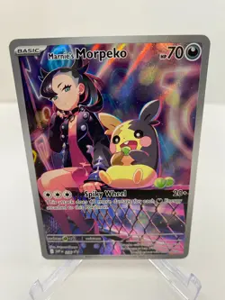 Pokemon TCG Scarlet Violet Promo Marnie's Morpeko SVP206 Rival Battle Deck - Image 1
