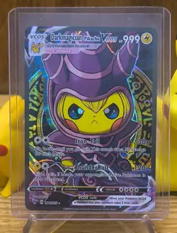 Pikachu Cosplay - Dark Magician - Yu-Gi-Oh! - Holo - VCOS / Cosmax #10 - NM - Image 1