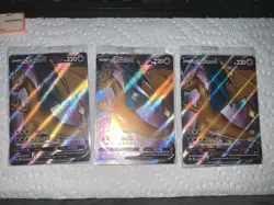 Pokemon Card TCG Charizard V Black Star Promo SWSH050 SEALED NM 3! Lot! - Image 1