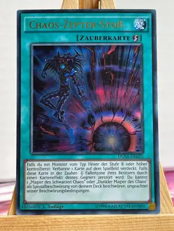 Chaos-Zepter-Stoß DUSA-DE025 Ultra Rare Deutsch NM YUGIOH - Image 1