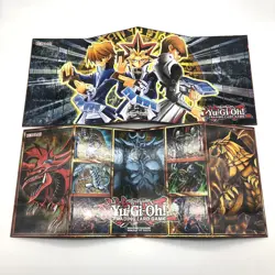 Yugioh TCG Legendary Collection Box & (2) Gameboard Playmats - Image 4