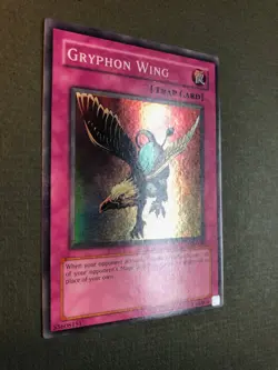 Yugioh Gryphon Wing SDP-050 Holo Super Rare Pegasus Set NM - Image 2