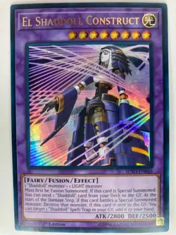 El Shaddoll Construct - SDSH-EN046 - Ultra Rare - 1st Edition - Image 1