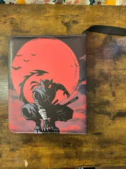 Ninja Card Holder Binder Red Black Sleeves Pokemon Trading Cards - Image 5