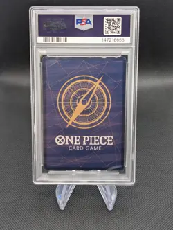 One Piece TCG OP14-031 SR Alt Art NAMI Azure Sea's Seven PSA 10 Gem Mint - Image 2