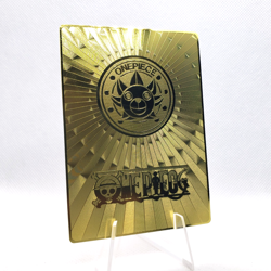 Goddess Story - Nami - One Piece - Gold Metal Anime Waifu Card CCG 2 - Image 2