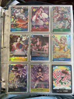 Huge One Piece 170+ Card Lot English - Full Art Don Card Mint Binder Included - Image 2