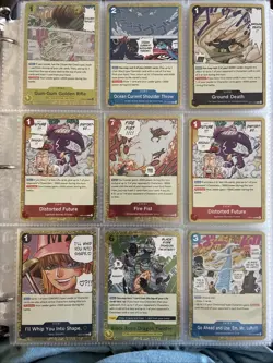 Huge One Piece 170+ Card Lot English - Full Art Don Card Mint Binder Included - Image 5