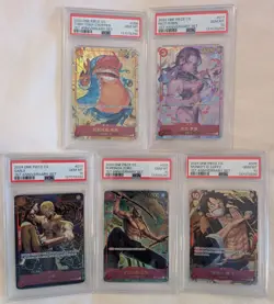 Chinese 1st Anniversary Sequential Set PSA 10 One Piece TCG *US Seller* - Image 1