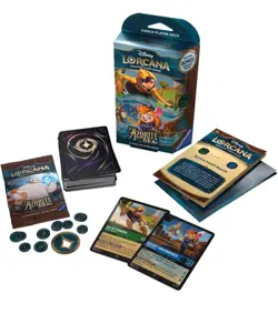 Disney Lorcana TCG Azurite Sea Starter Deck – Emerald/Sapphire – Sealed - Image 2