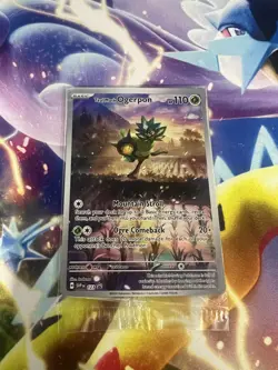 Teal Mask Ogerpon SVP 123 Twilight Sealed Promo NM Pokemon Trading Card Game - Image 1