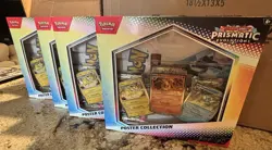 Scarlet and Violet Prismatic Evolutions Poster Collection Lot Of 4 - Image 1